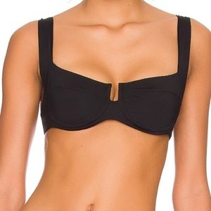 LSPACE Camellia bikini top